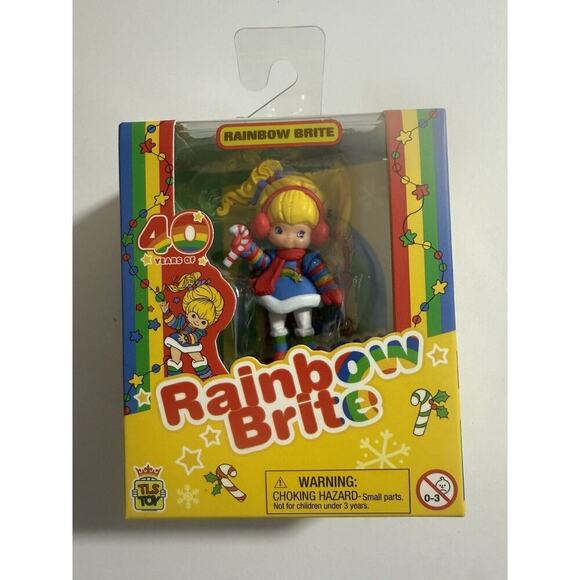 NIB Rainbow Brite w/ Candy Cane RARE 40th Anniversary CHRISTMAS 2024 CheeBee - Picture 1 of 9
